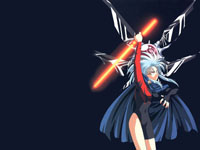 Ryoko with Sword